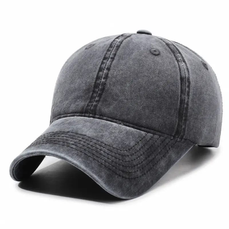 New Style Old Washed Soft Top Baseball Cap All-match Casual Men's and Women's Light Plate Cap