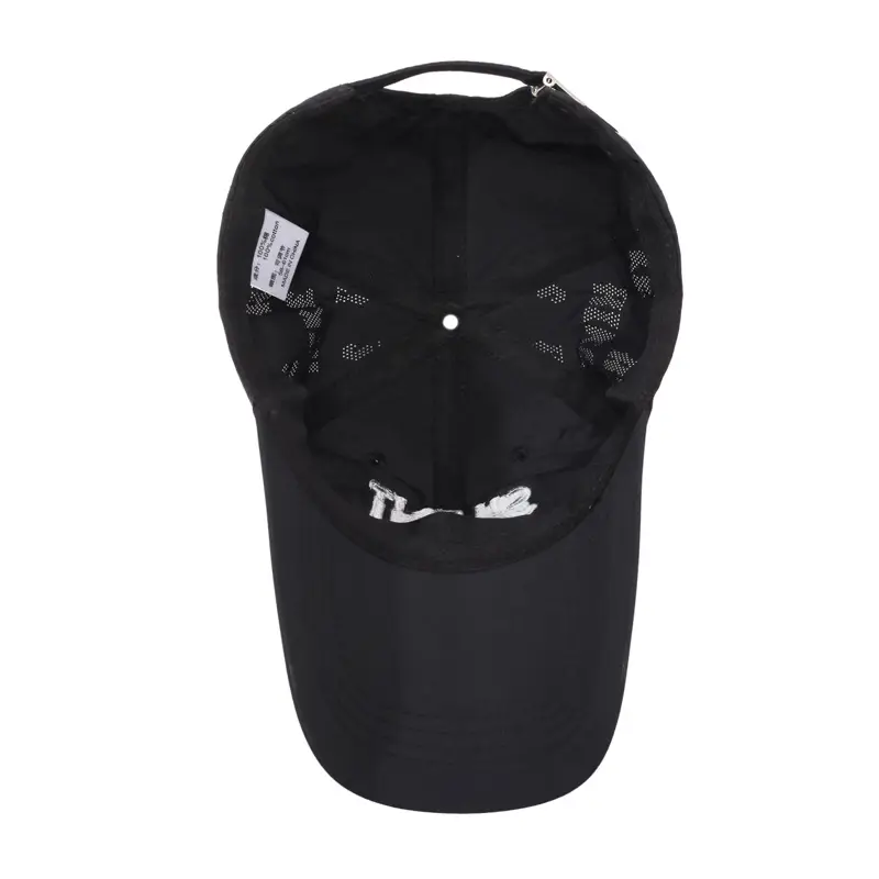 White Embroidered Baseball Cap for Men Women Casual Summer