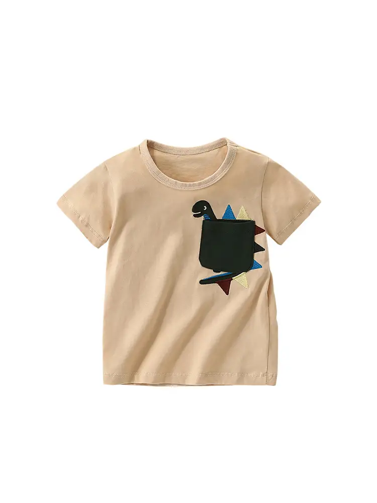 Malwee Boys T-Shirt Summer Short Sleeve Casual Round Neck - Image 6