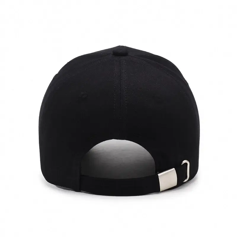 China Embroidered Women's Black Cap with Gold Trim - Image 10