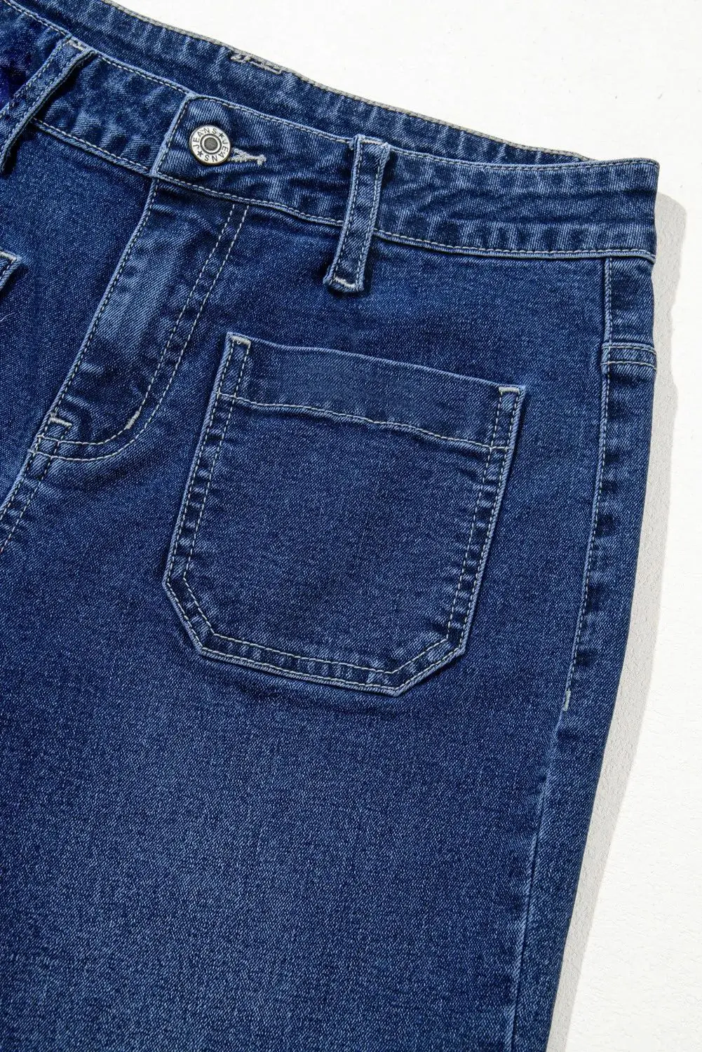 Women High Waist Wide Leg Jeans Light Blue Spring 2025 — feature 23