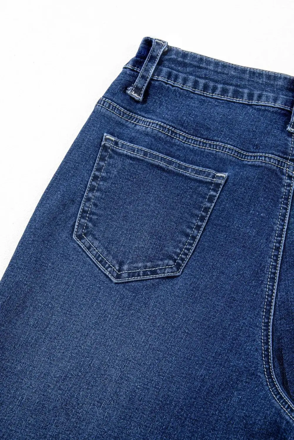 Women High Waist Wide Leg Jeans Light Blue Spring 2025 — feature 24