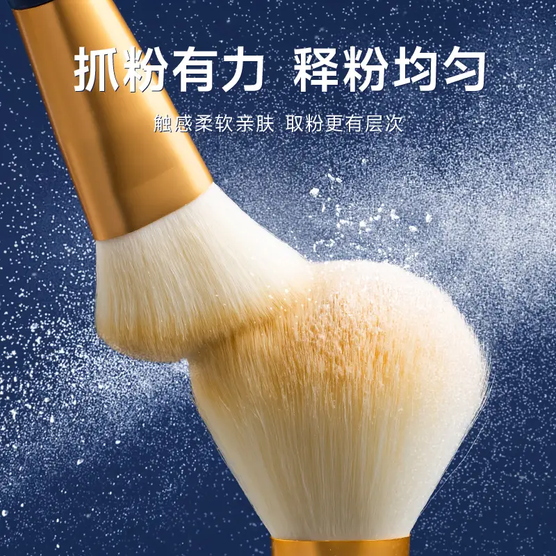 12-Piece Makeup Brush Set for Blush, Eyeliner, Concealer, Foundation, Contouring, Loose Powder - Image 13