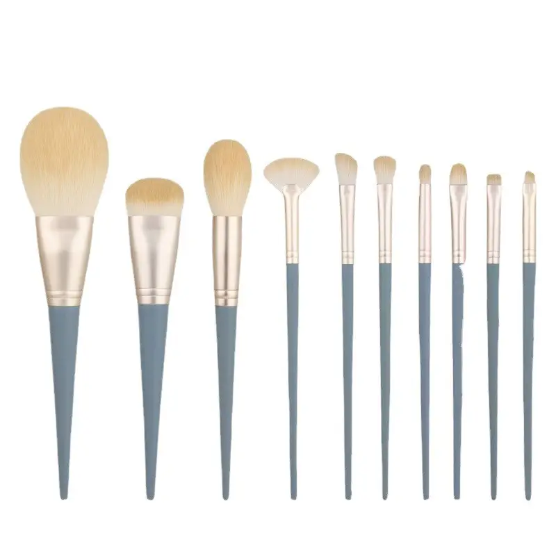 12-Piece Makeup Brush Set for Blush, Eyeliner, Concealer, Foundation, Contouring, Loose Powder - Image 14