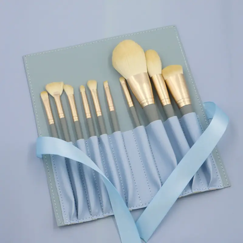 12-Piece Makeup Brush Set for Blush, Eyeliner, Concealer, Foundation, Contouring, Loose Powder - Image 9