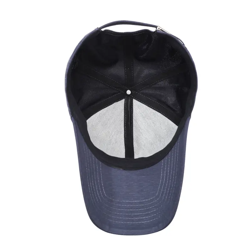 Beige Letter Embroidered Baseball Cap for Men - Image 9