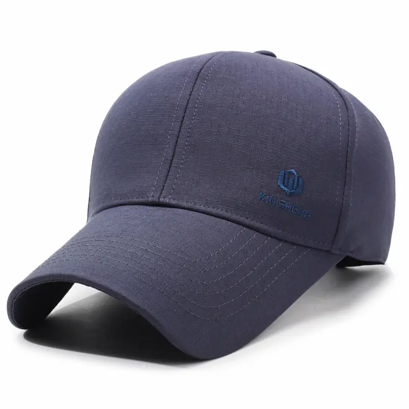 Beige Letter Embroidered Baseball Cap for Men - Image 10