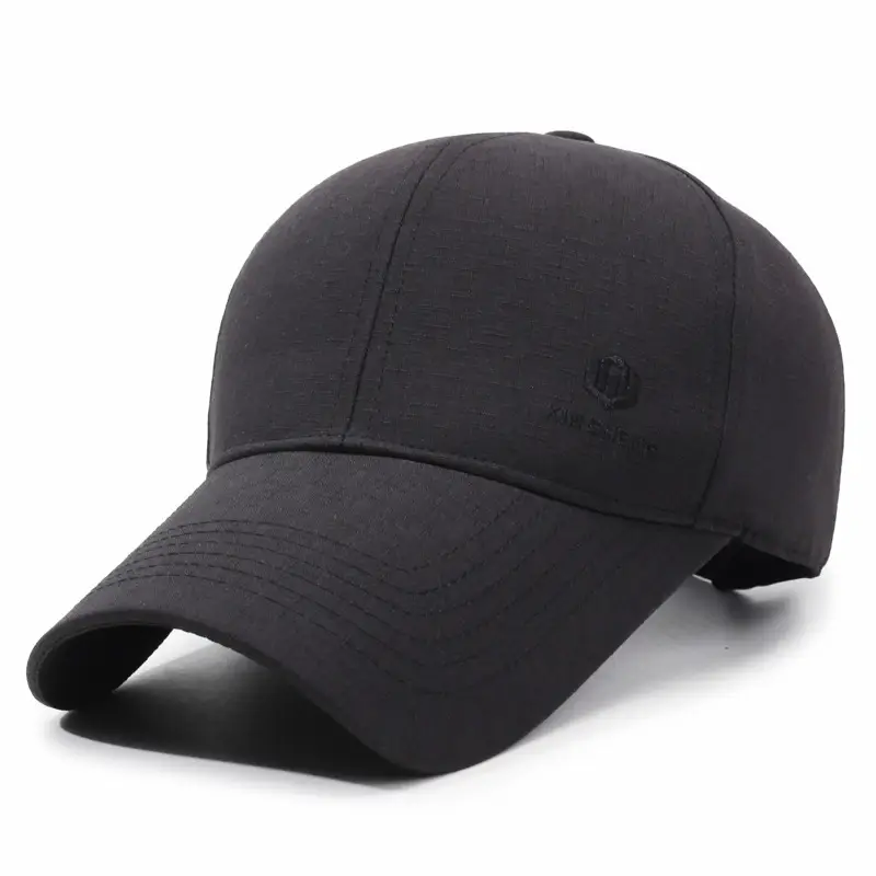 Beige Letter Embroidered Baseball Cap for Men - Image 2