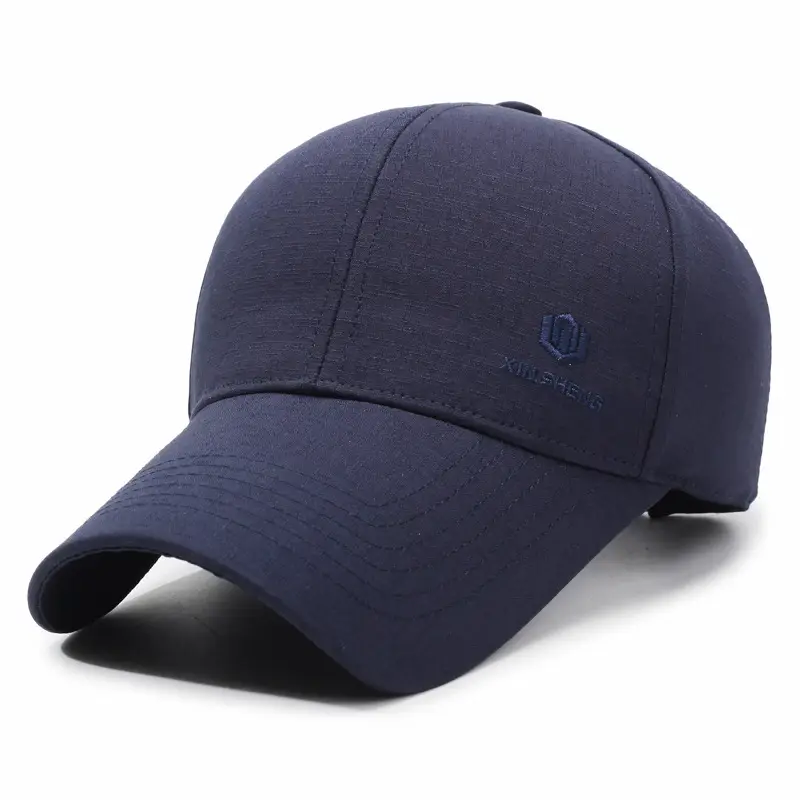 Beige Letter Embroidered Baseball Cap for Men - Image 3