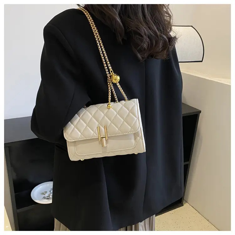 White Diamond Embroidery Crossbody Bag for Women — feature 23
