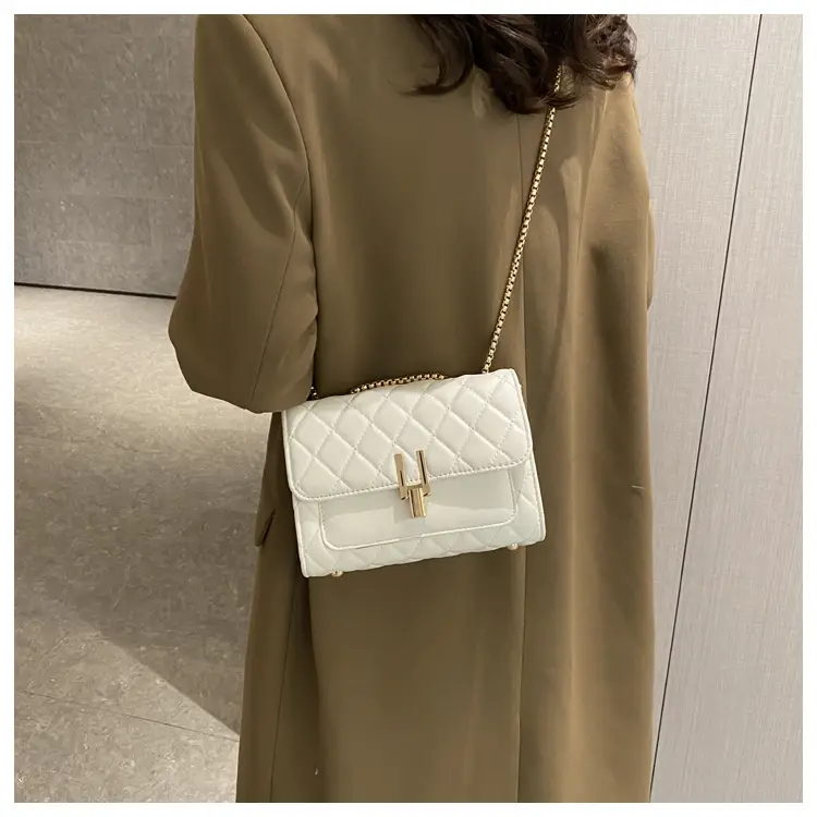 White Diamond Embroidery Crossbody Bag for Women — feature 32