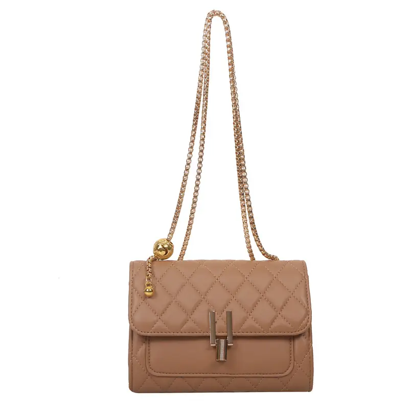 White Diamond Embroidery Crossbody Bag for Women - Image 3