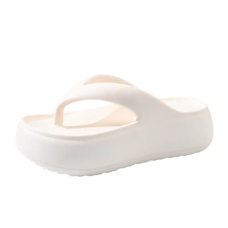 Women's Flip-Flops with Height Increase, Non-Slip Eva Slippers for Outdoor Use, Odor-Resistant, Versatile Sandals with a Soft Stepping Feel, Birkenstock-Style Sandals - Image 9