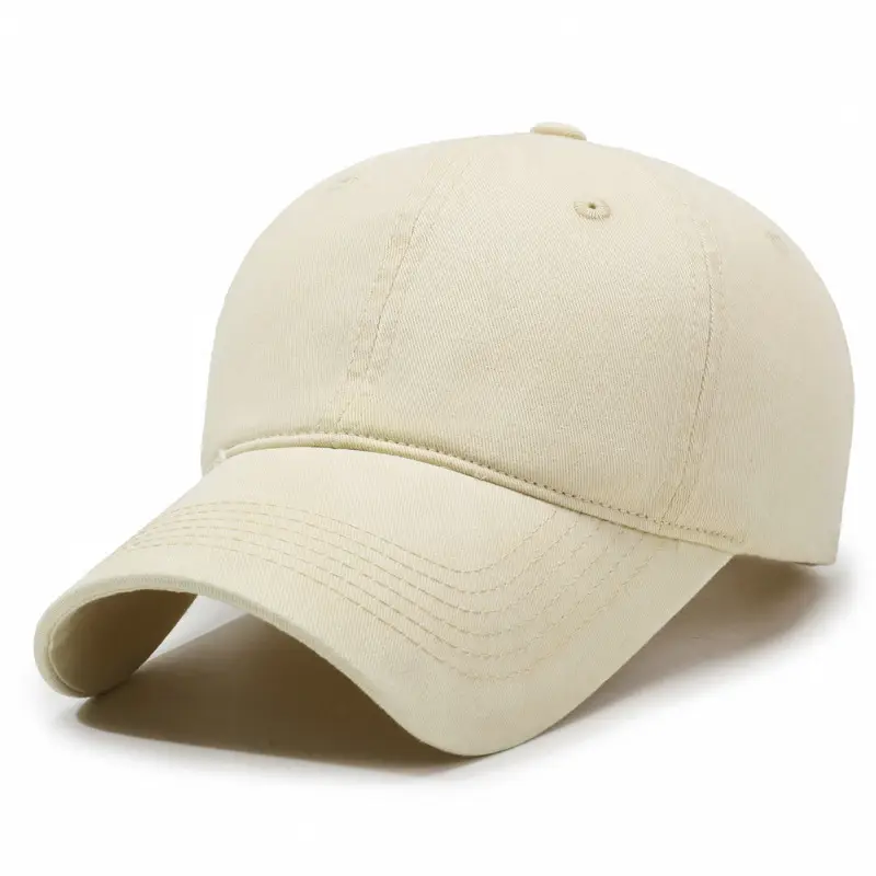 Light Grey Baseball Cap for Men Women Travel Sunshade - Image 7