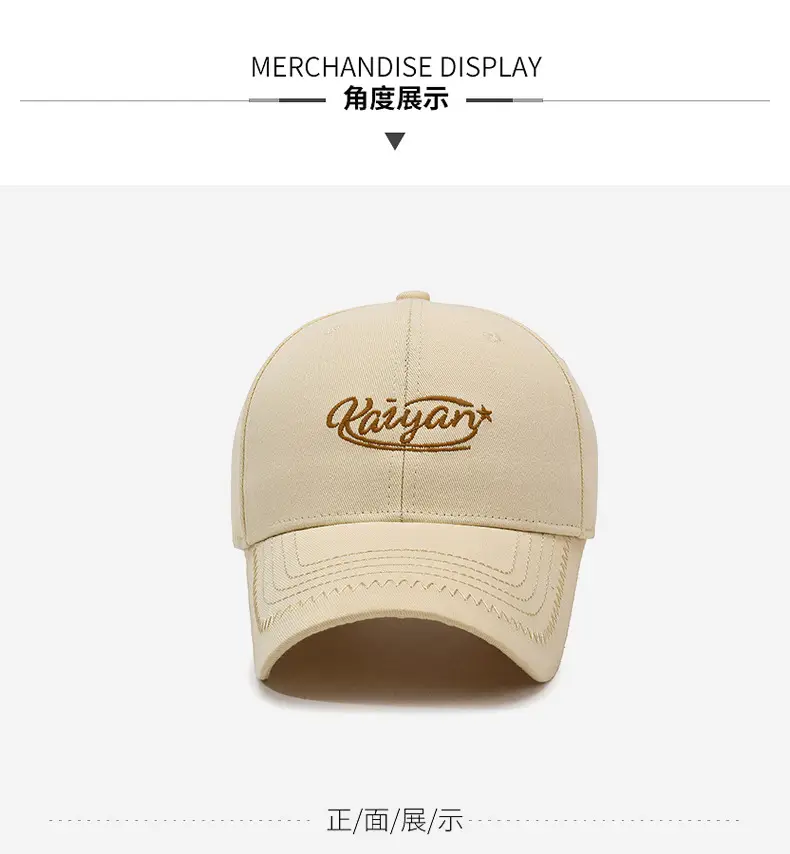 Women's Pink Embroidered Baseball Cap with Curved Brim — feature 8