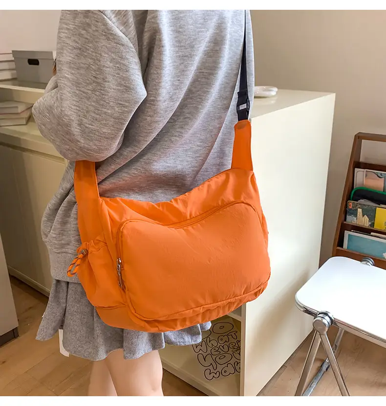 Pink Nylon Shoulder Bag for Women 2024 — feature 17