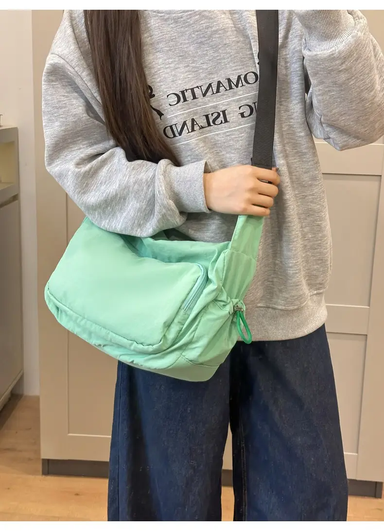 Pink Nylon Shoulder Bag for Women 2024 — feature 25