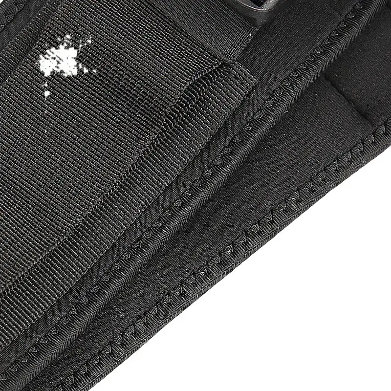 Adjustable Black Track Belt with Resistance