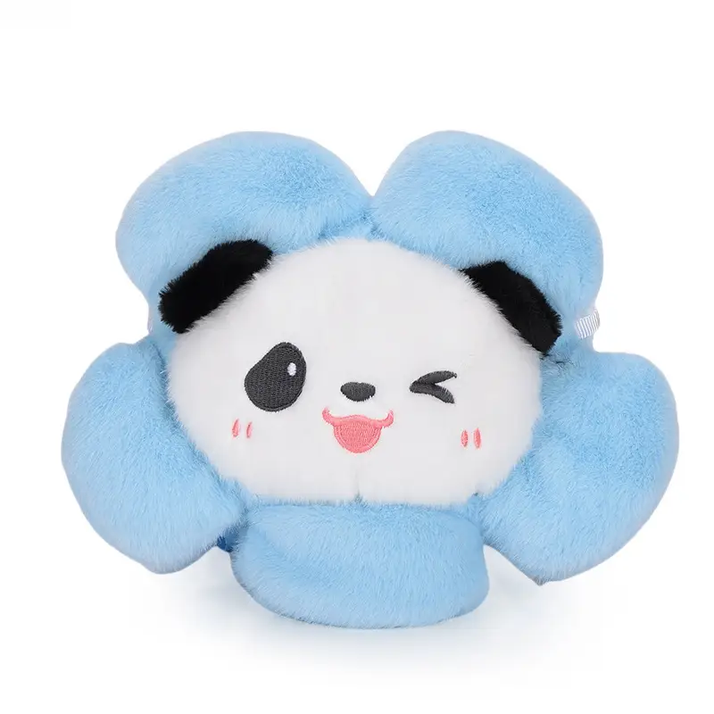 Cute Panda Shoulder Bag for Girls with Sunflower Design - Image 8