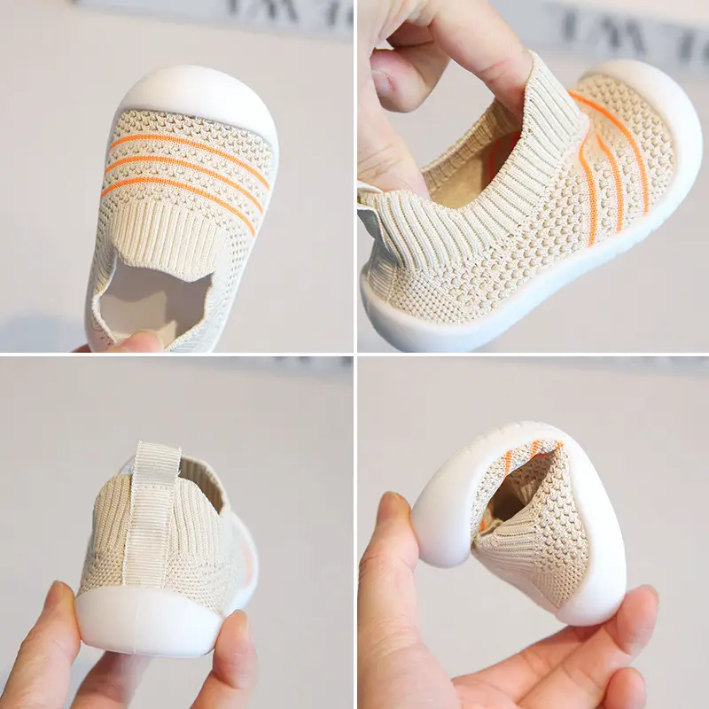 Baby Fly-Knit Shoes 1-3Yr Soft Non-Slip Mesh