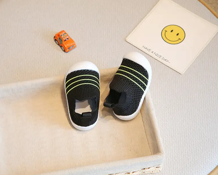 Baby Fly-Knit Shoes 1-3Yr Soft Non-Slip Mesh — feature 11