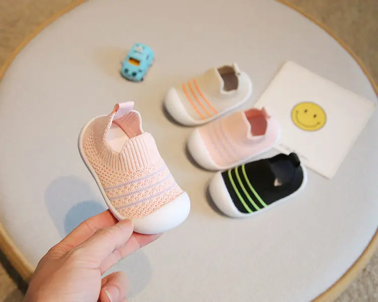 Baby Fly-Knit Shoes 1-3Yr Soft Non-Slip Mesh — feature 4