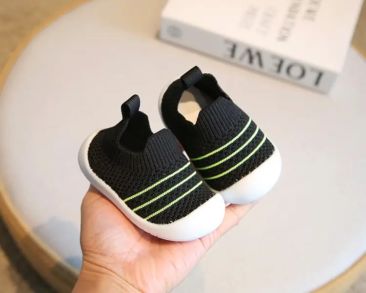 Baby Fly-Knit Shoes 1-3Yr Soft Non-Slip Mesh — feature 8