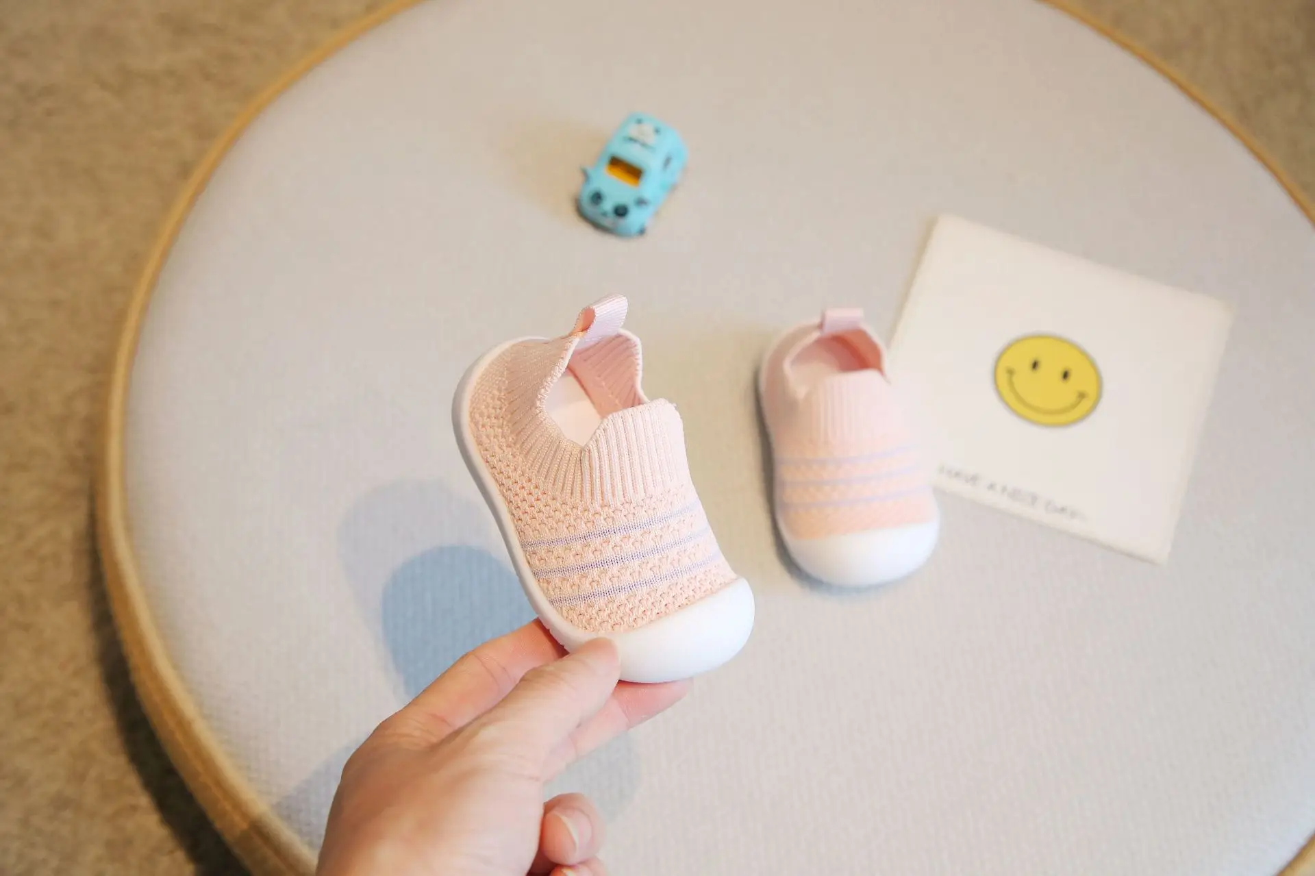 Baby Fly-Knit Shoes 1-3Yr Soft Non-Slip Mesh