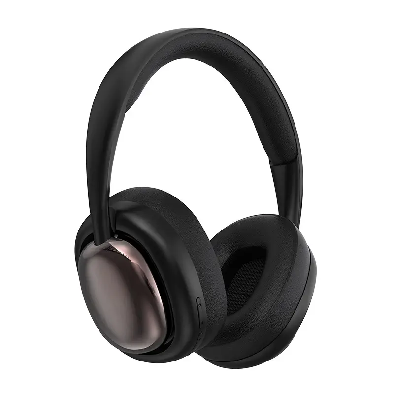 Over-Ear Bluetooth Headphones Gold Plated Black - Image 10
