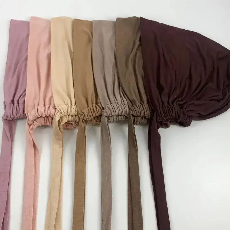 Adjustable Muslim Hijab Caps with Solid Straps — feature 5