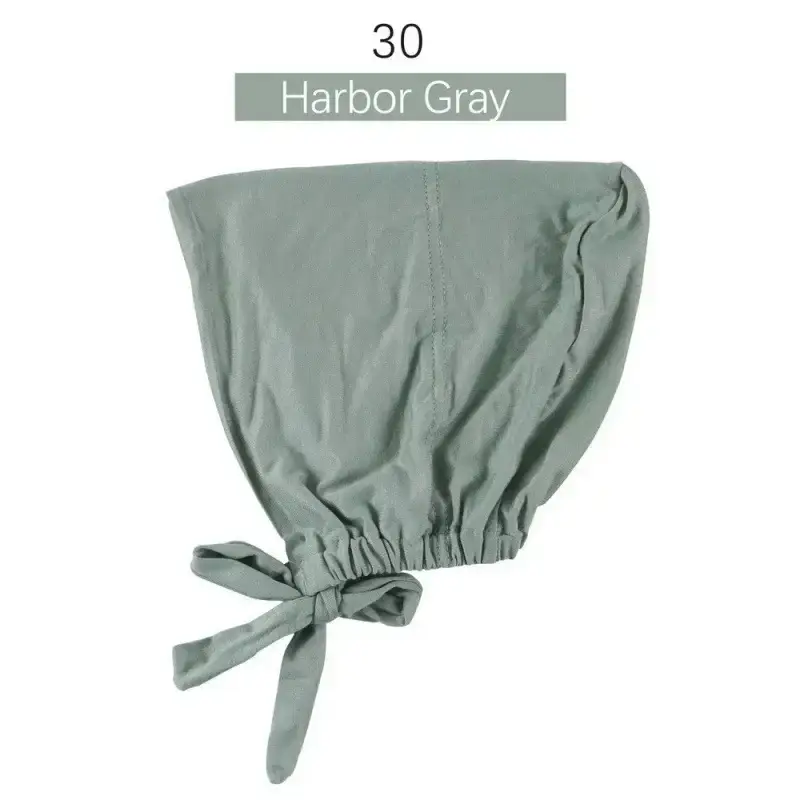 Adjustable Muslim Hijab Caps with Solid Straps - Image 30