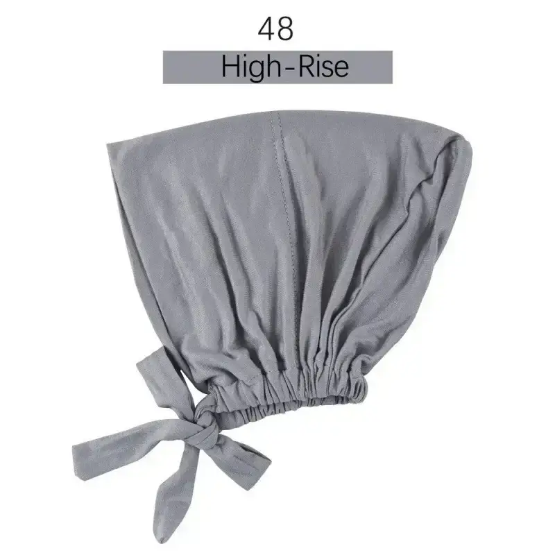 Adjustable Muslim Hijab Caps with Solid Straps - Image 40