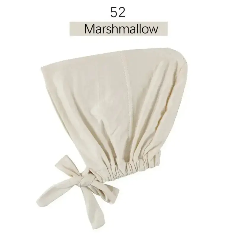 Adjustable Muslim Hijab Caps with Solid Straps - Image 43