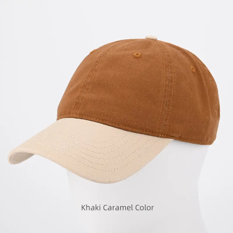 Men's Black Baseball Cap Brown Backrest Durable Stylish - Image 10
