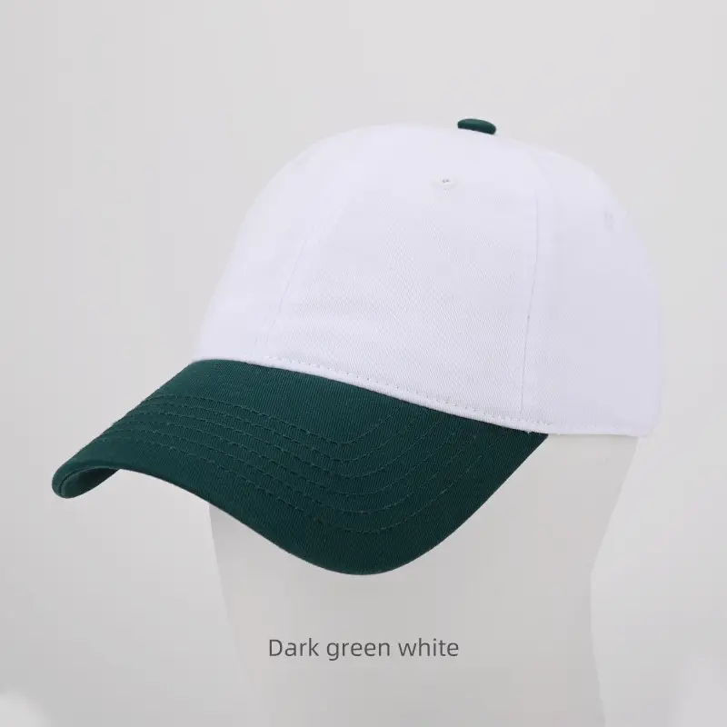 Men's Black Baseball Cap Brown Backrest Durable Stylish - Image 12