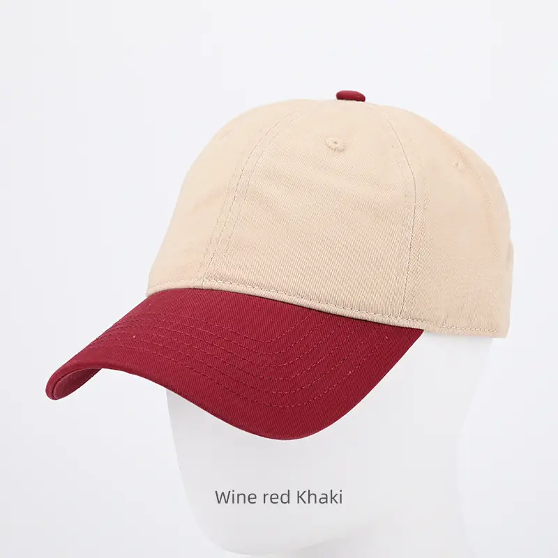 Men's Black Baseball Cap Brown Backrest Durable Stylish - Image 3