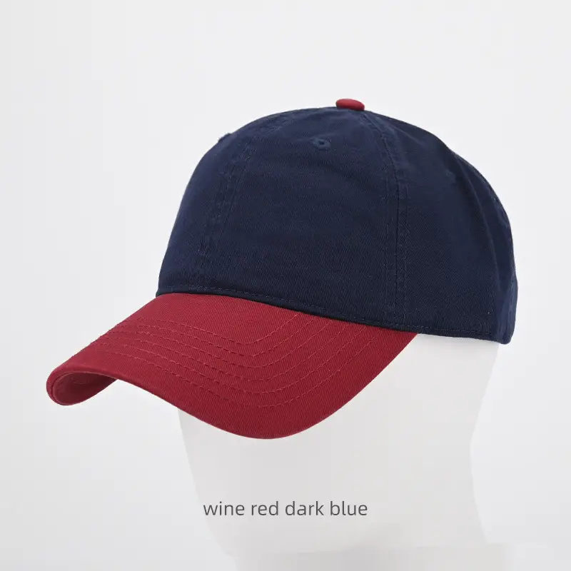 Men's Black Baseball Cap Brown Backrest Durable Stylish - Image 4