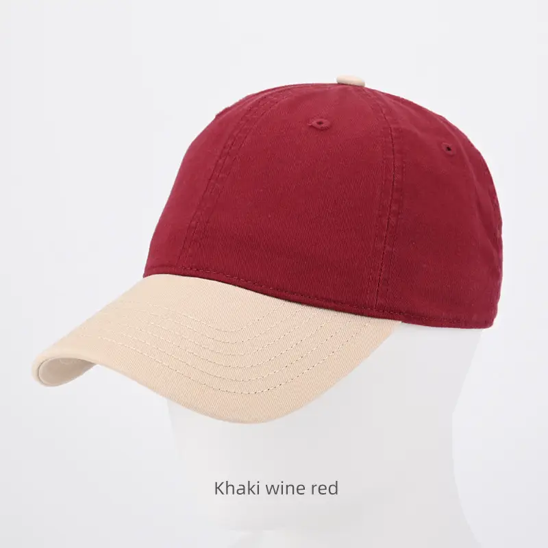Men's Black Baseball Cap Brown Backrest Durable Stylish - Image 7