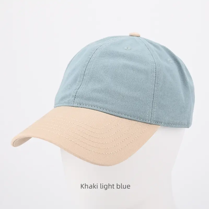 Men's Black Baseball Cap Brown Backrest Durable Stylish - Image 8