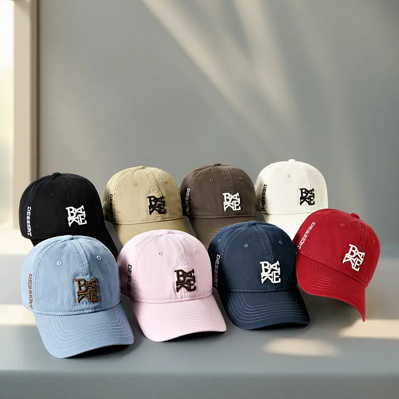 Pink Bassett Letter Baseball Cap for Men - Image 12