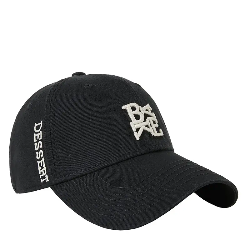 Pink Bassett Letter Baseball Cap for Men - Image 13