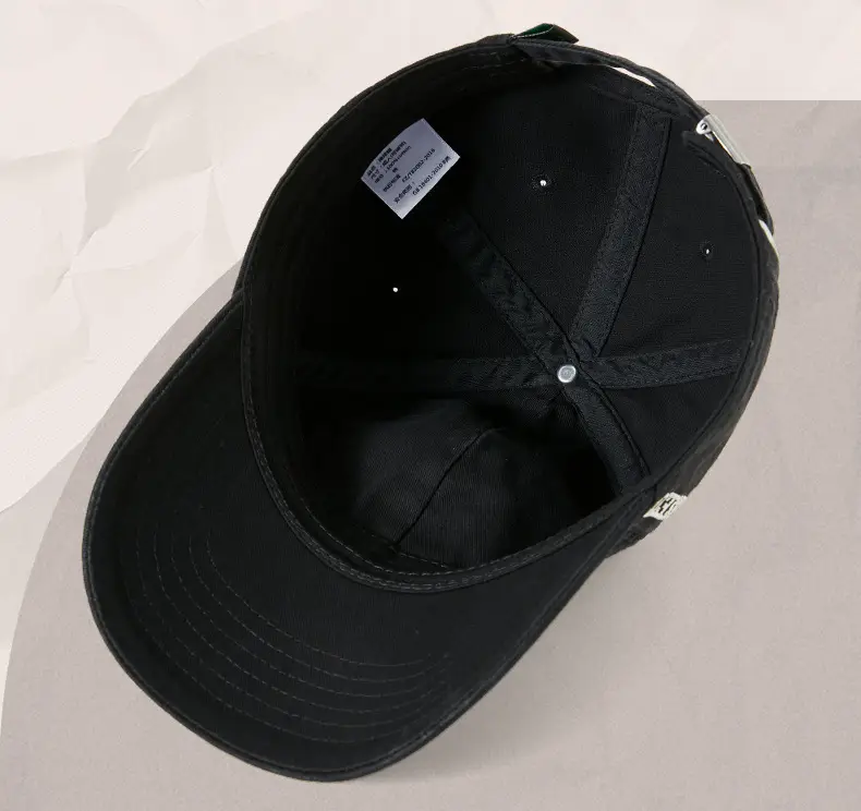 Pink Bassett Letter Baseball Cap for Men — feature 21