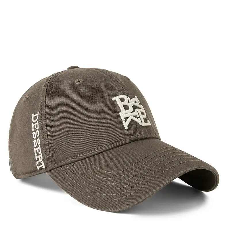 Pink Bassett Letter Baseball Cap for Men - Image 3