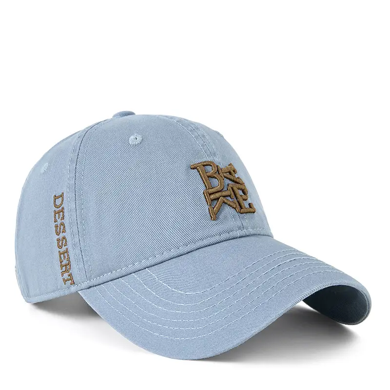 Pink Bassett Letter Baseball Cap for Men - Image 6