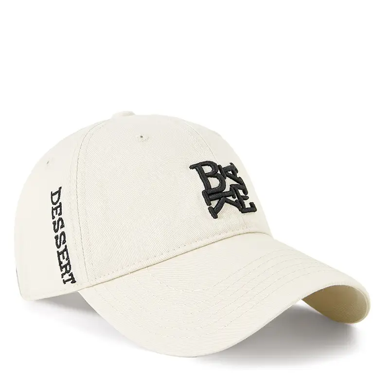 Pink Bassett Letter Baseball Cap for Men - Image 8