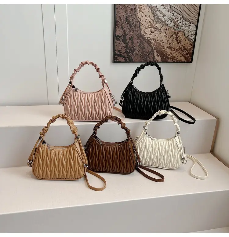 Brown Pleated Crossbody Bag for Women 2025 — feature 15