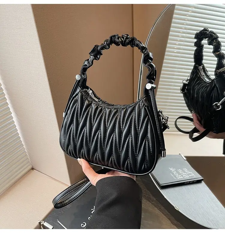 Brown Pleated Crossbody Bag for Women 2025 — feature 19