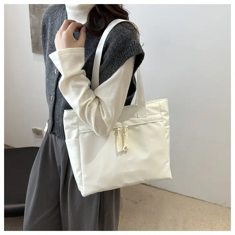 Japanese Style Canvas Tote Bag Women Large Capacity 2025 — feature 10