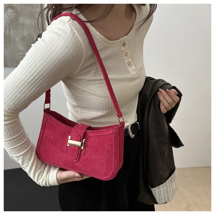 Red Korean Style Shoulder Bag for Women 2024 — feature 10