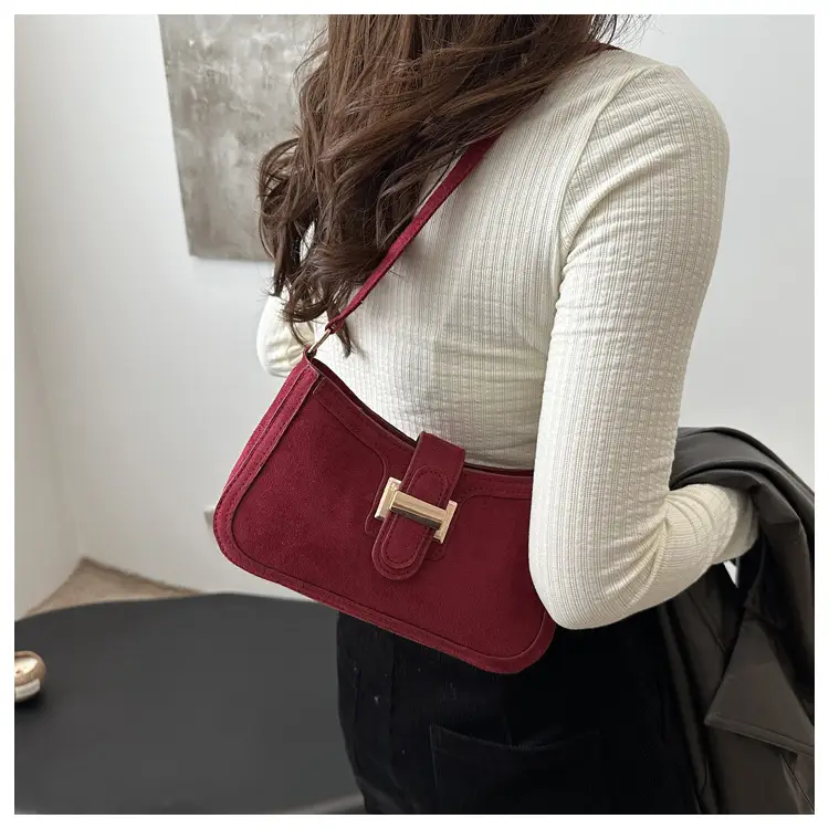 Red Korean Style Shoulder Bag for Women 2024 — feature 11